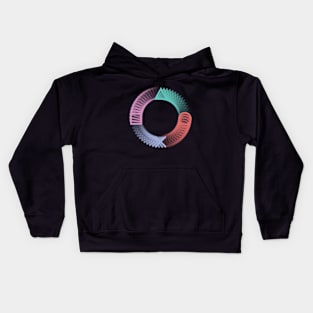 Controller Buttons Swirl Kids Hoodie